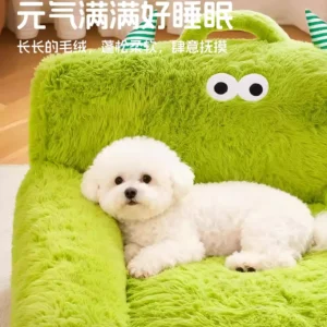 lit en forme de monstre pour chien et chat